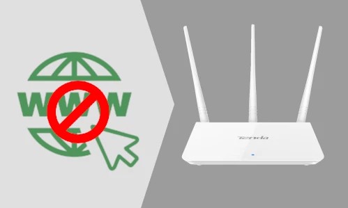 How to block specific websites on Tenda F3 router