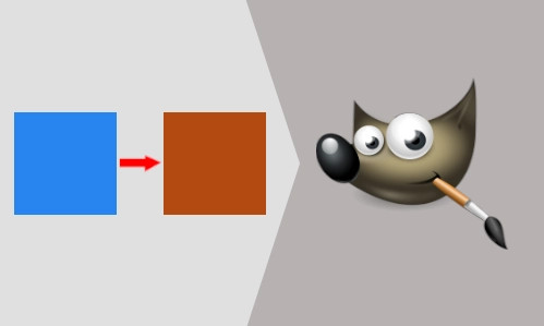How to Replace a Color in an Image using GIMP