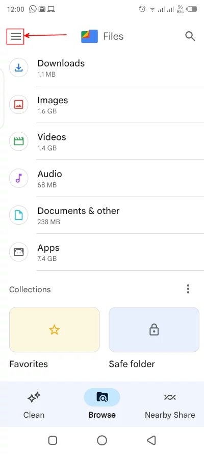 Android File manager app
