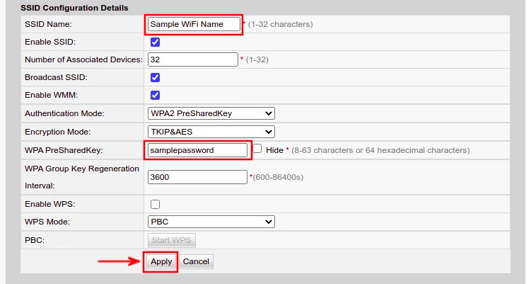 Changing Huawei WiFi name and password