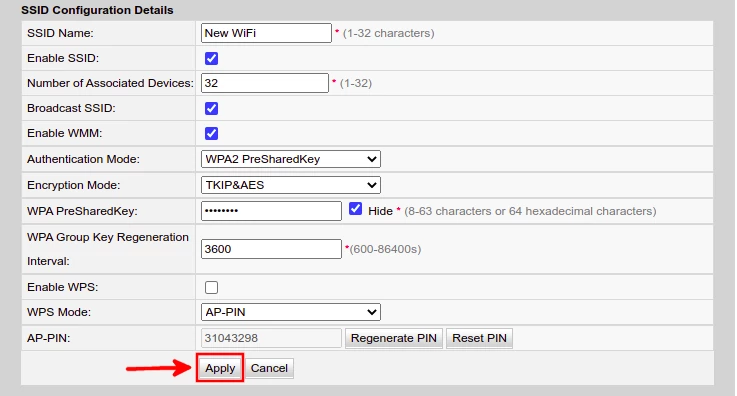 Configuring a new guest WiFi on huawei router