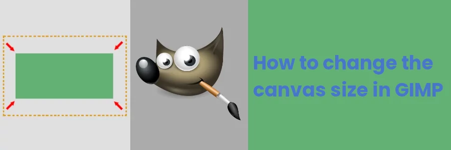 How to change the canvas size in GIMP